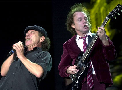 Brian Johnson, Angus Young, AC/DC Brian Johnson, Angus Young, AC/DC